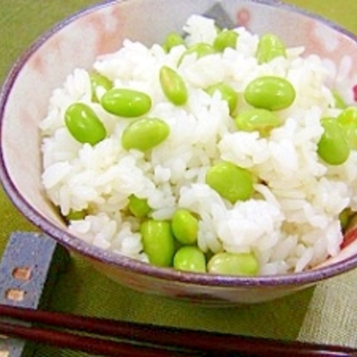 発芽大豆の豆ご飯